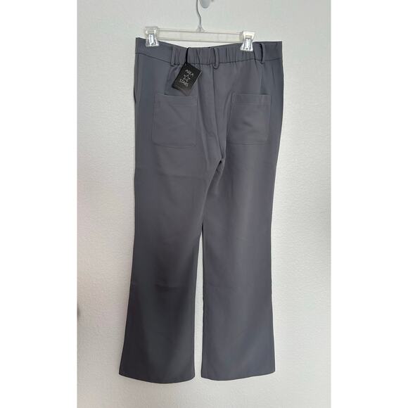 Area Stars Victoria Crepe Work Pants in Gray - S - Picture 4 of 5